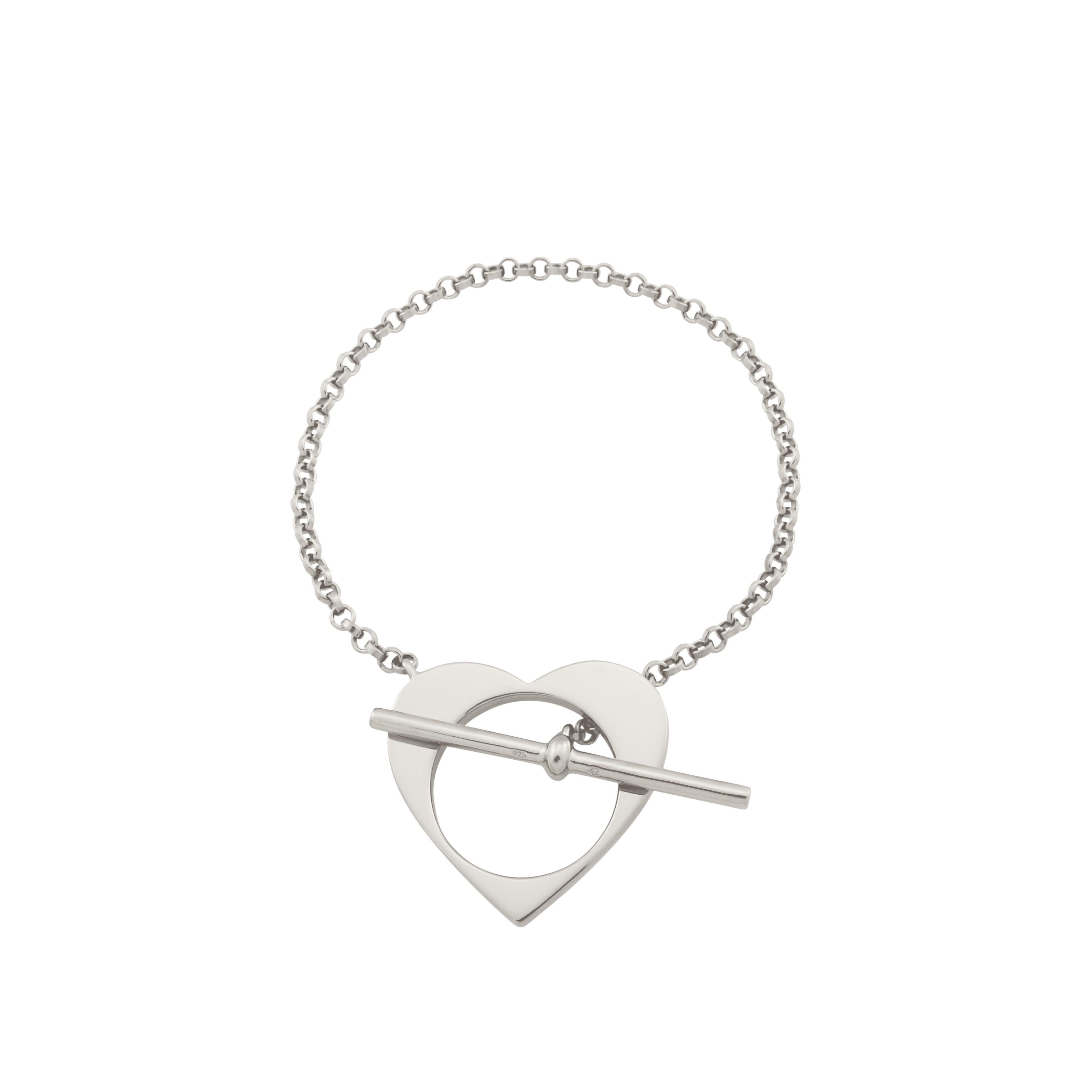 Gucci boule store heart bracelet