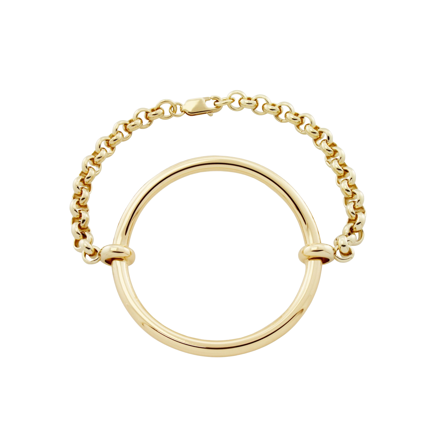 Bianca - Gold Chunky Chain Bracelet