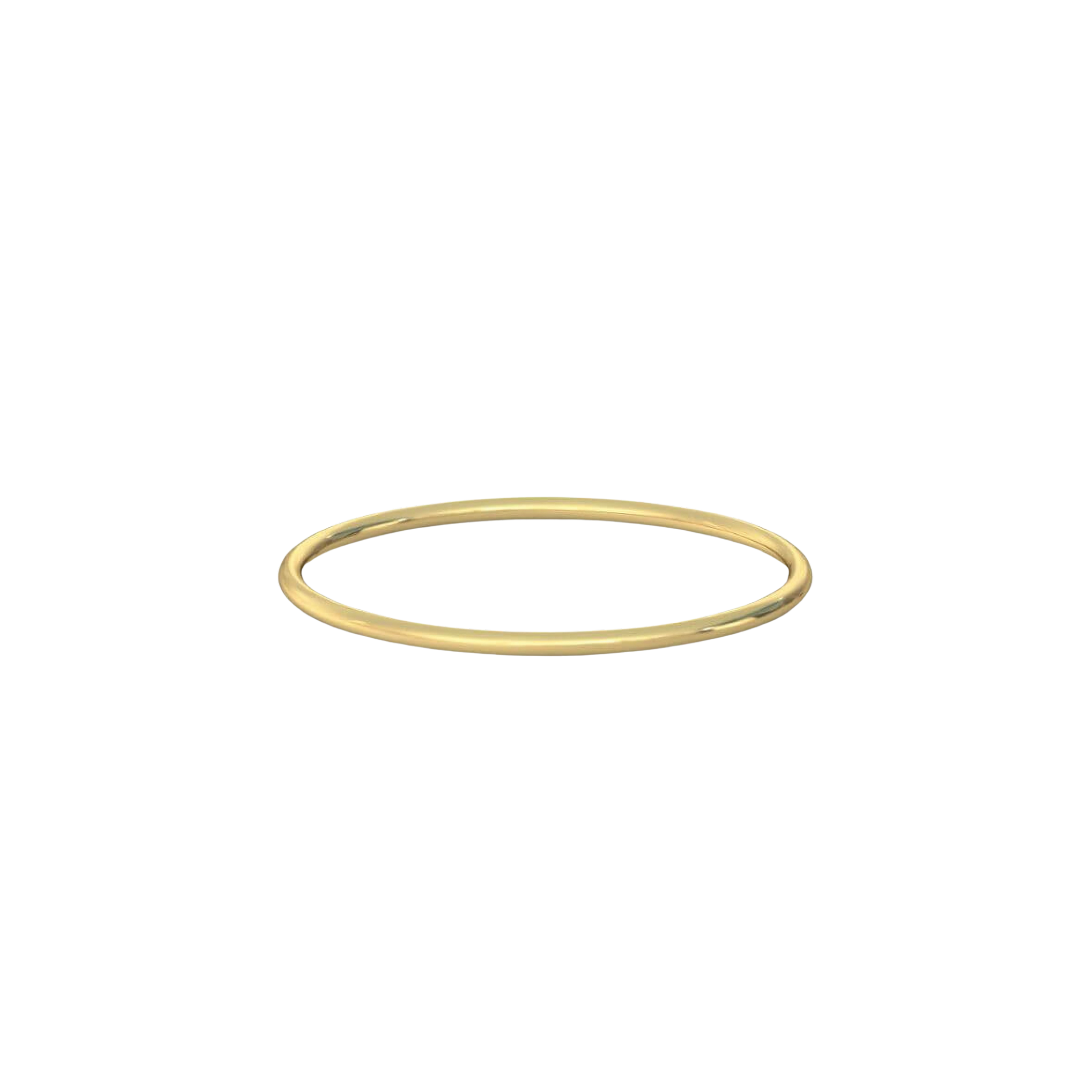 Skinny Mini Ring. 9k Yellow Gold